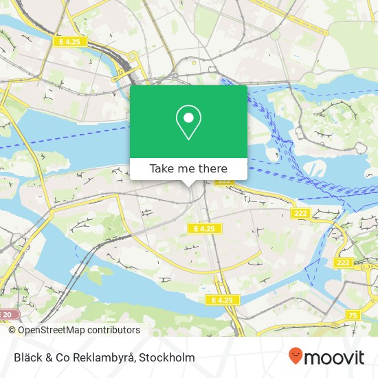 Bläck & Co Reklambyrå map