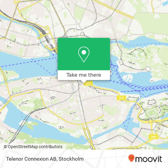 Telenor Connexion AB map