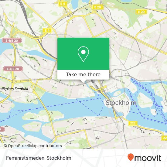 Feministsmeden map