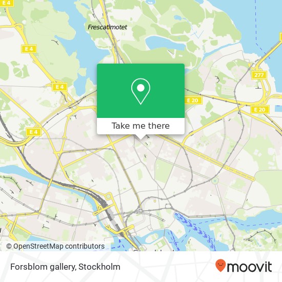 Forsblom gallery map