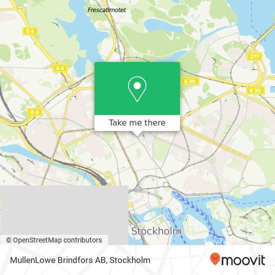 MullenLowe Brindfors AB map