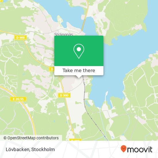 Lövbacken map