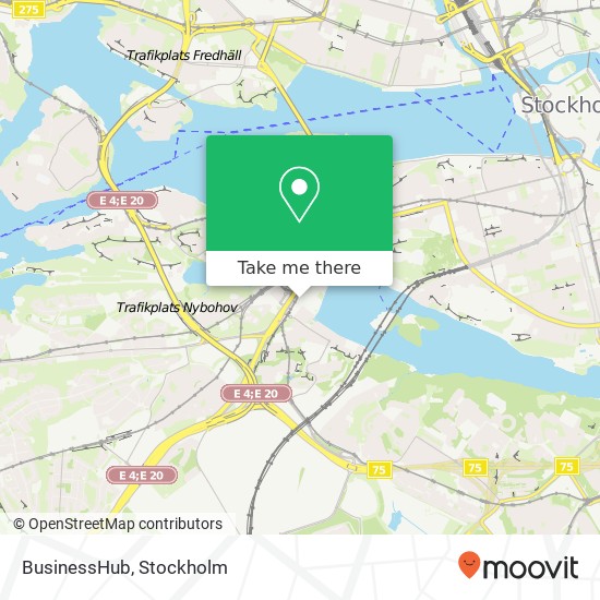 BusinessHub map