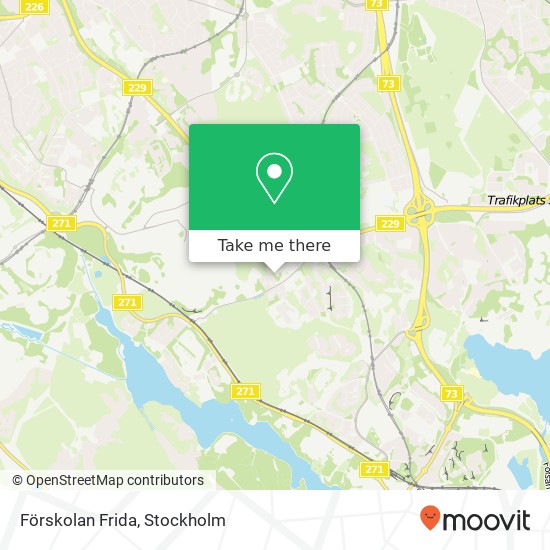 Förskolan Frida map