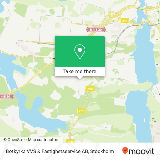 Botkyrka VVS & Fastighetsservice AB map