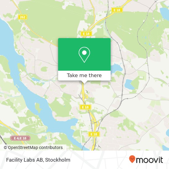 Facility Labs AB map