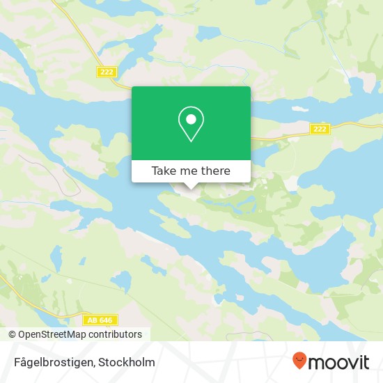 Fågelbrostigen map