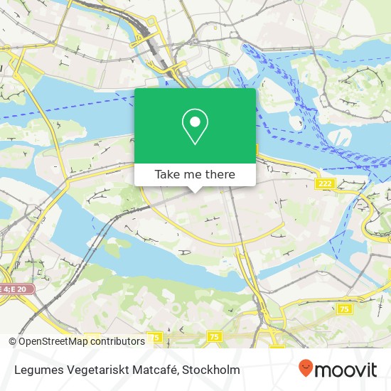 Legumes Vegetariskt Matcafé map