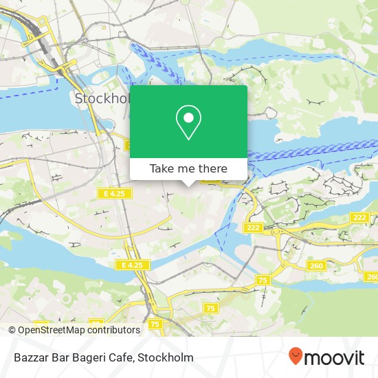 Bazzar Bar Bageri Cafe map