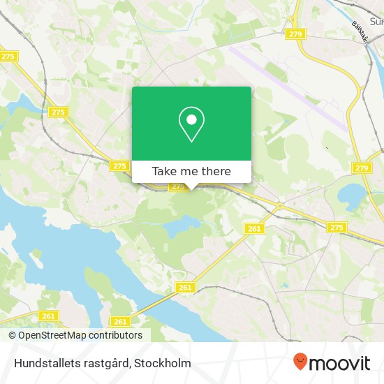 Hundstallets rastgård map