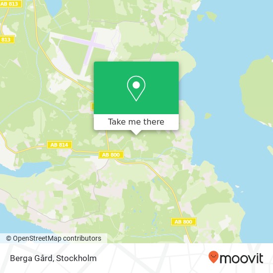Berga Gård map