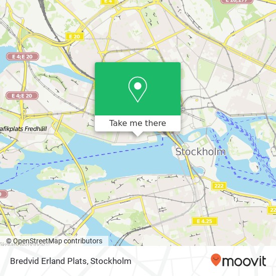 Bredvid Erland Plats map