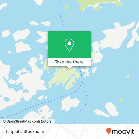 Tältplats map