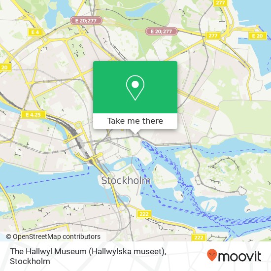 The Hallwyl Museum (Hallwylska museet) map