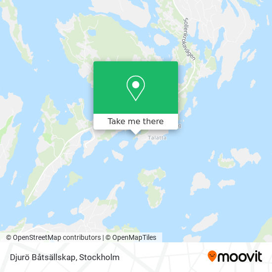 Djurö Båtsällskap map