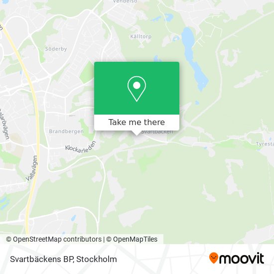 Svartbäckens BP map