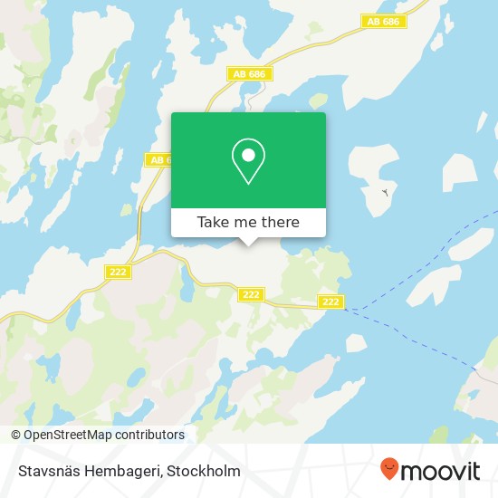 Stavsnäs Hembageri map