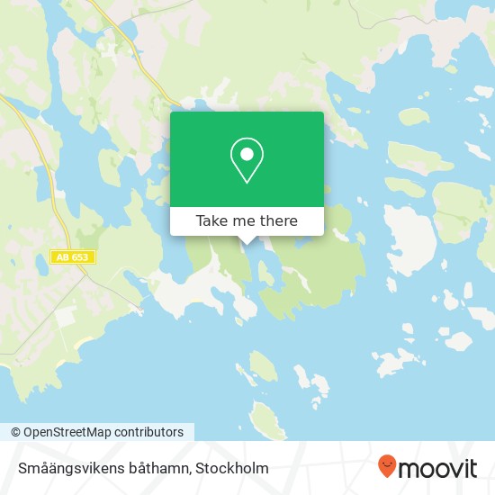 Småängsvikens båthamn map