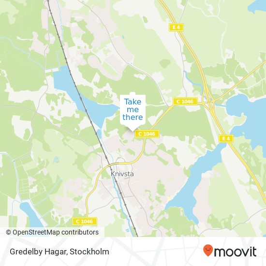 Gredelby Hagar map