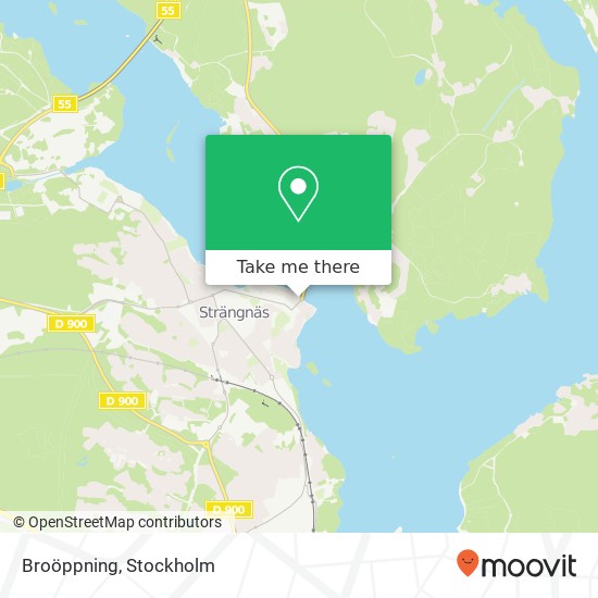 Broöppning map