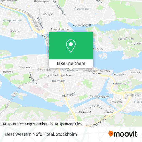 Best Western Nofo Hotel map