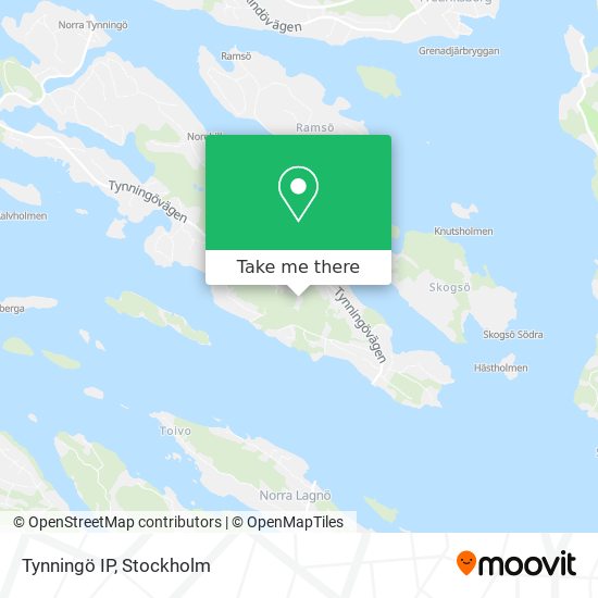 Tynningö IP map