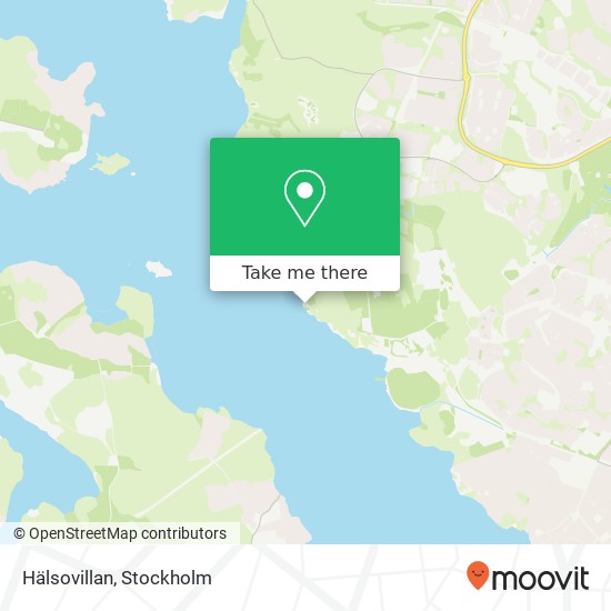 Hälsovillan map