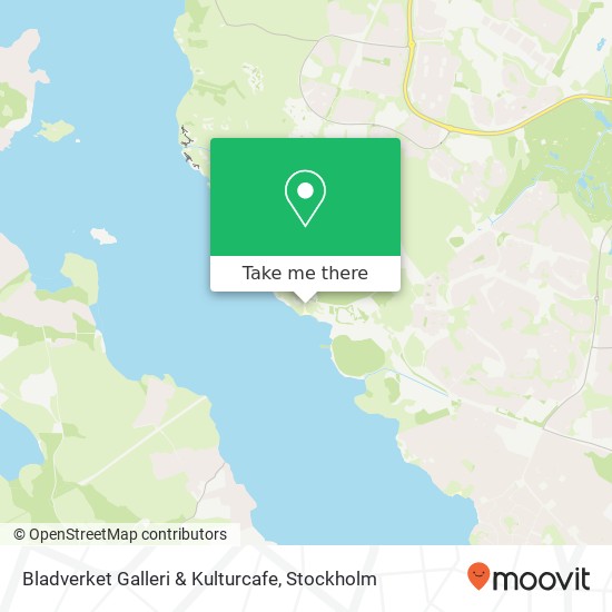 Bladverket Galleri & Kulturcafe map