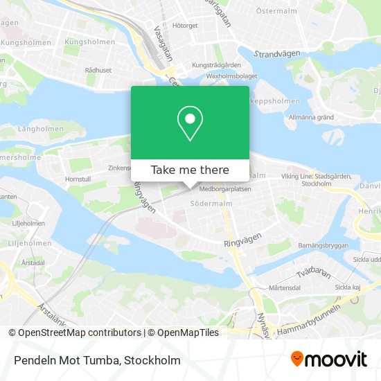 Pendeln Mot Tumba map