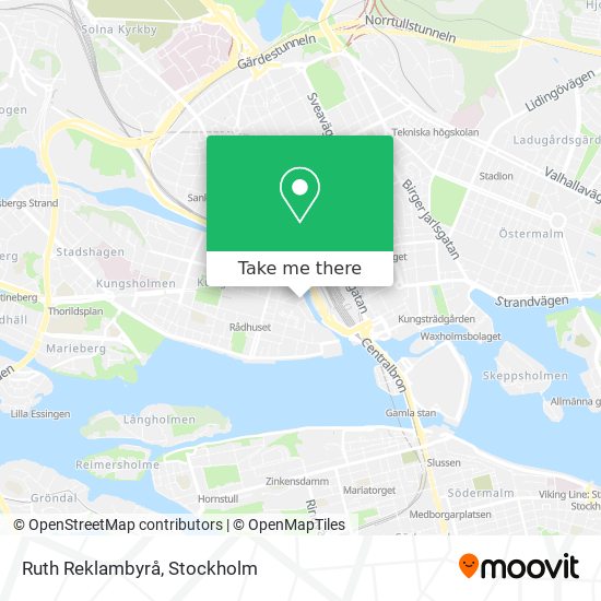 Ruth Reklambyrå map