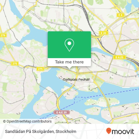 Sandlådan På Skolgården map