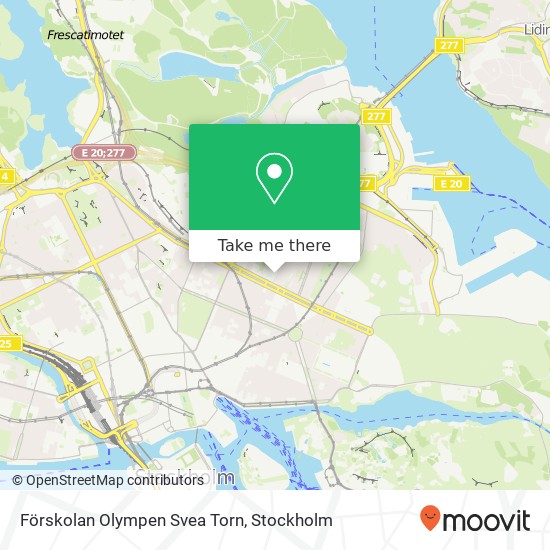 Förskolan Olympen Svea Torn map