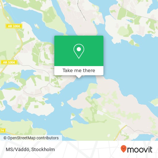 MS/Väddö map