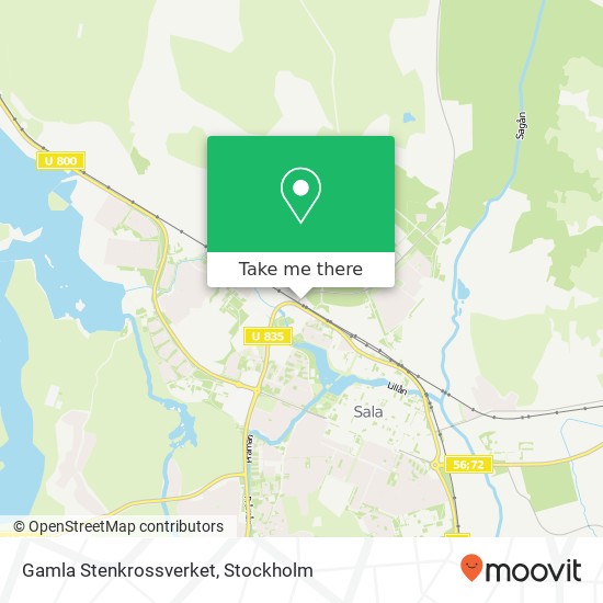 Gamla Stenkrossverket map