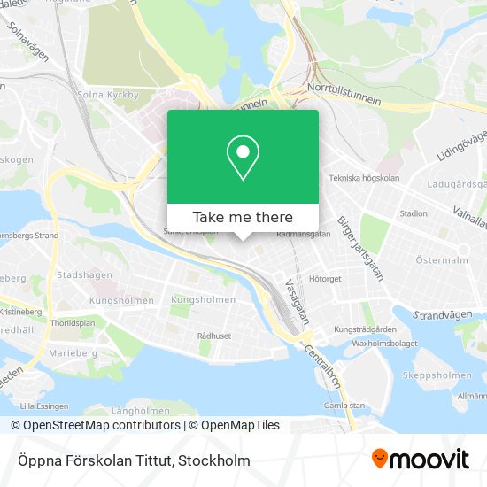 Öppna Förskolan Tittut map