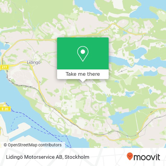 Lidingö Motorservice AB map