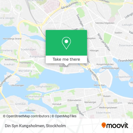 Din Syn Kungsholmen map