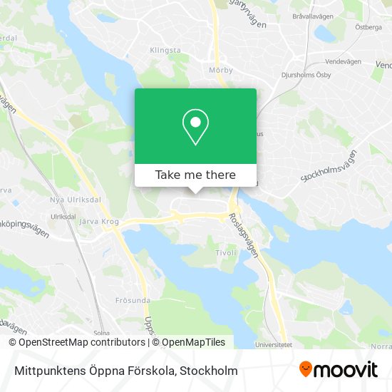 Mittpunktens Öppna Förskola map