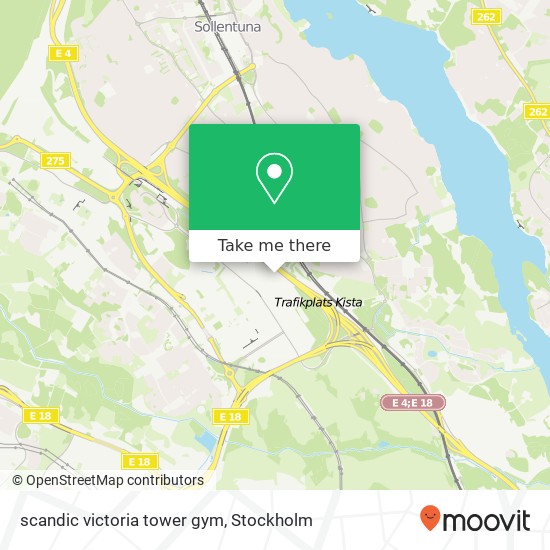 scandic victoria tower gym map