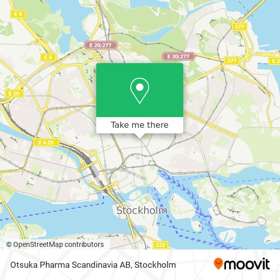 Otsuka Pharma Scandinavia AB map