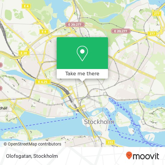 Olofsgatan map