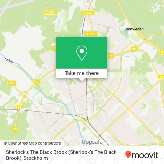 Sherlock's The Black Brook map