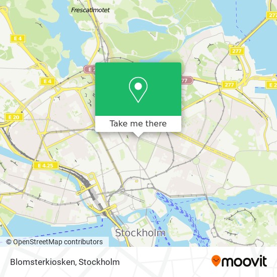 Blomsterkiosken map