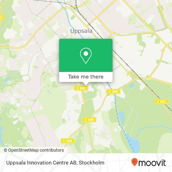 Uppsala Innovation Centre AB map