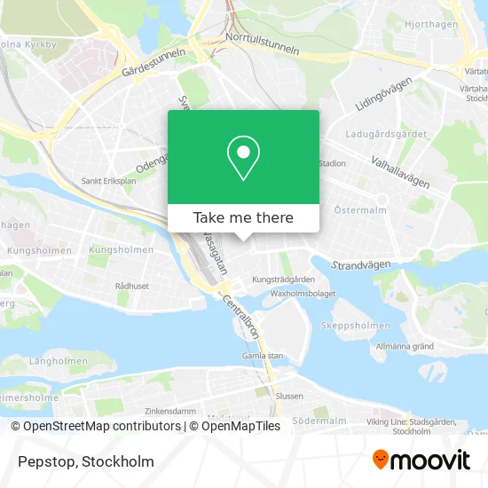 Pepstop map