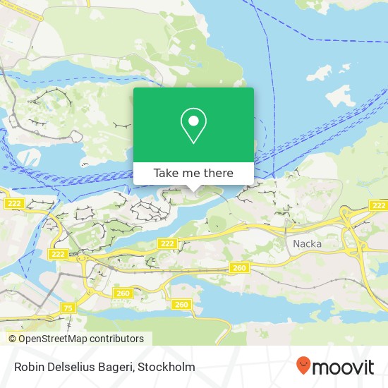 Robin Delselius Bageri map