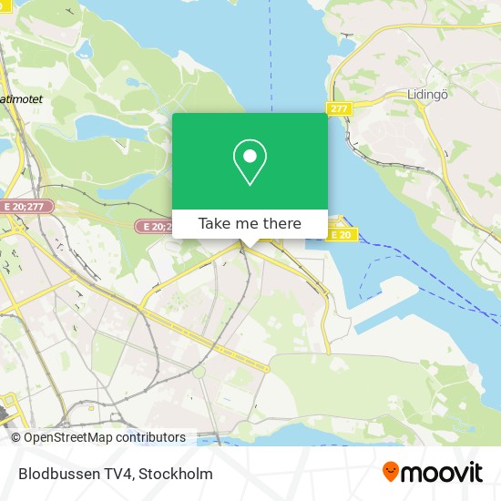 Blodbussen TV4 map