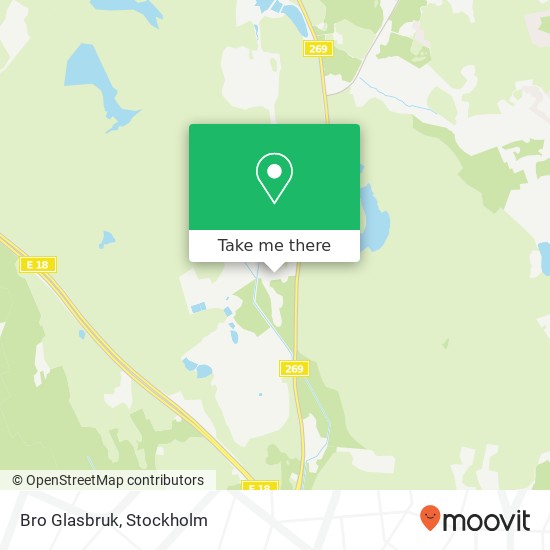 Bro Glasbruk map