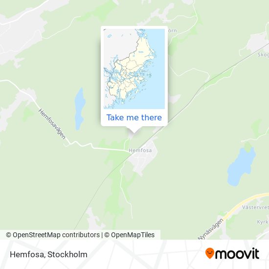 Hemfosa map