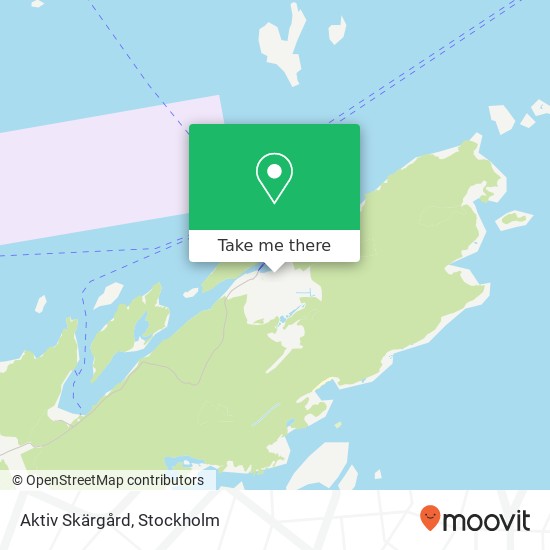 Aktiv Skärgård map